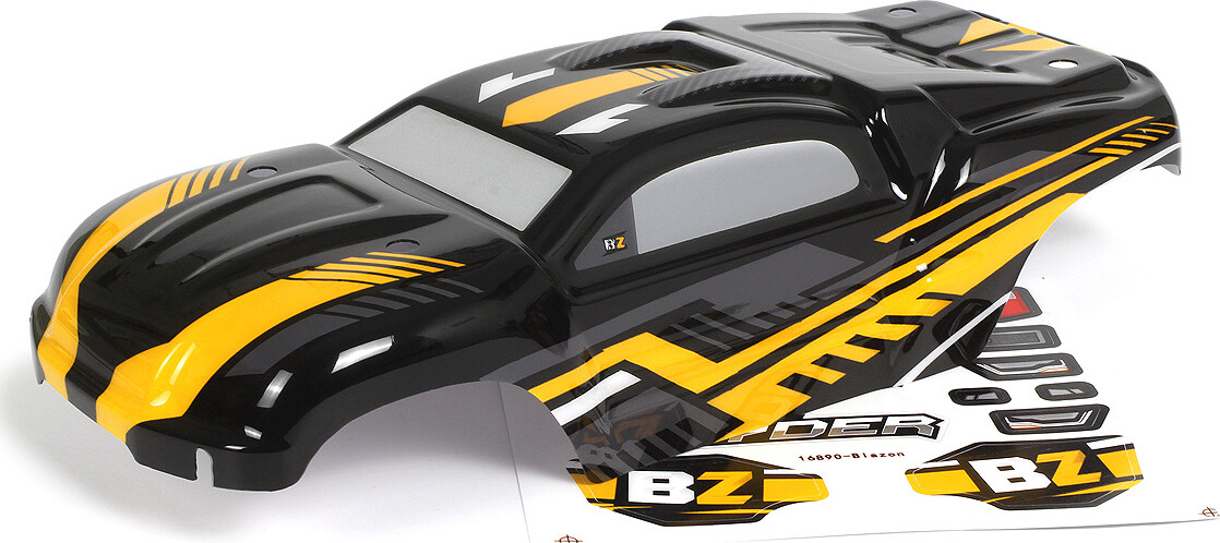 Slyder St Body (black/yellow) - 540259 - Blackzon