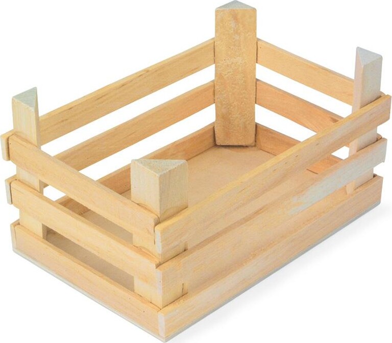 Small Foot - Wooden Crates Large 18x12x9.5cm Set of 3