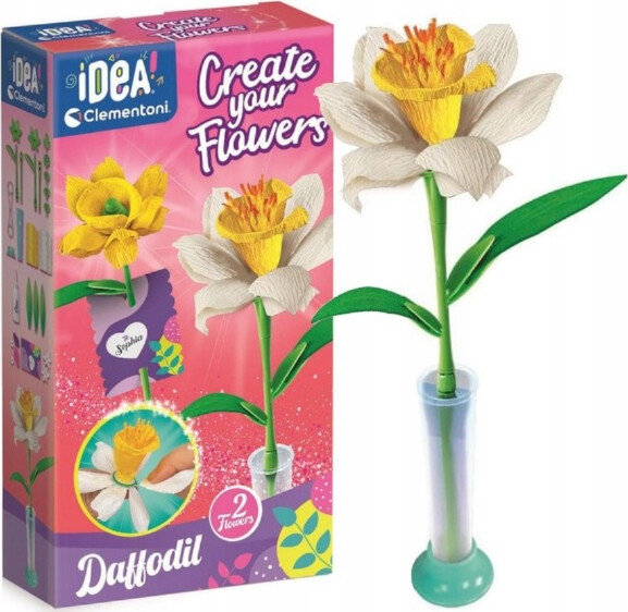 Clementoni - Create Your Flowers - Daffodil - 2 Stk