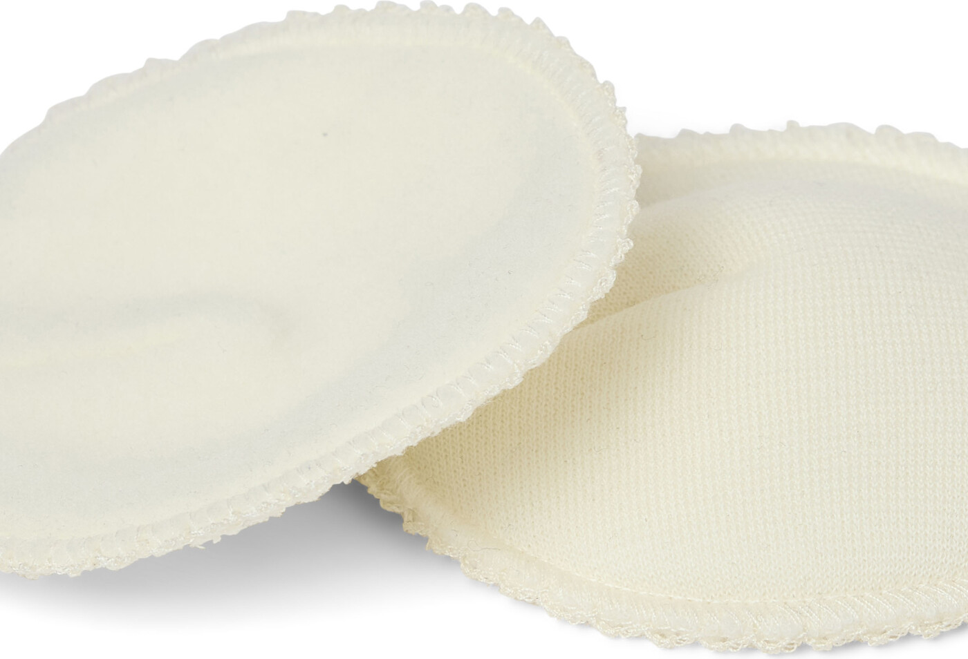 Smallstuff Ammeindlæg - S - 2 Stk. - Merino Uld - Off White