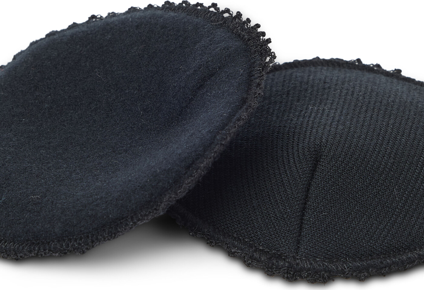Smallstuff Ammeindlæg - M - 2 Stk. - Merino Uld - Sort