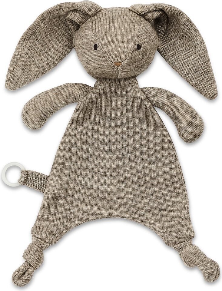 Se Nusseklud Kanin - Nature Melange - Uld - Smallstuff - Cuddle Cloth, Cabbit Nature Melange Wool hos Gucca.dk