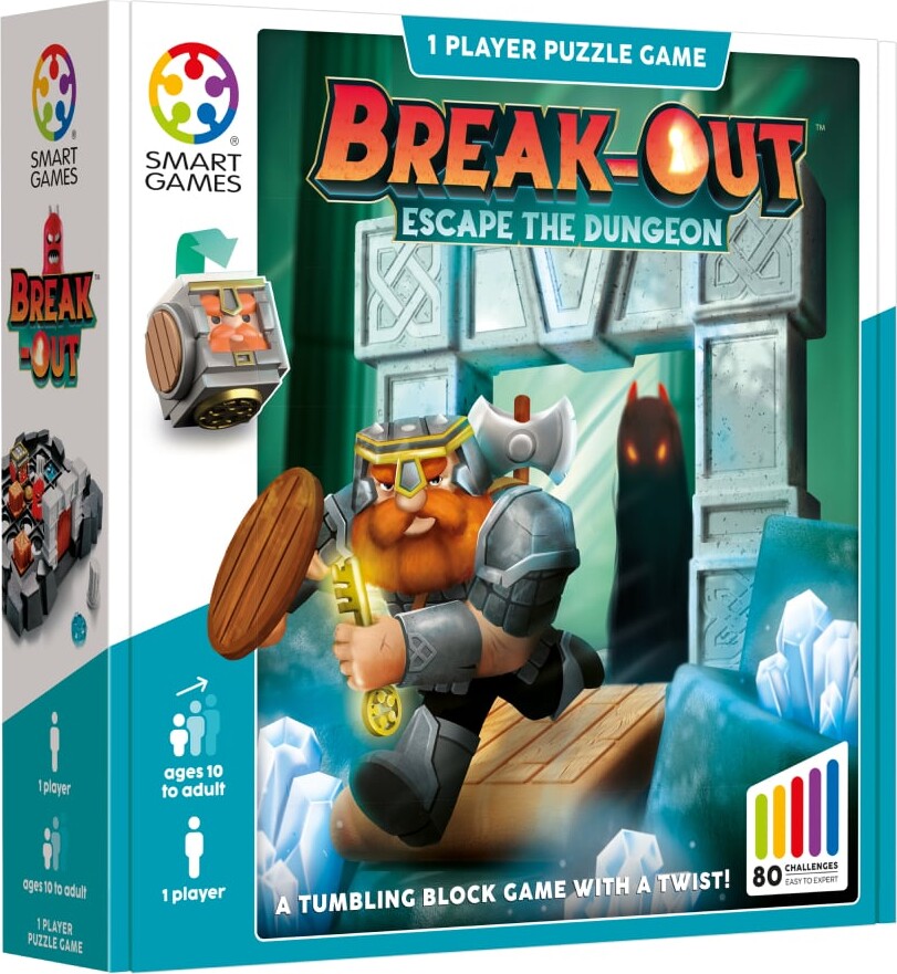 Smartgames - Breakout Escape The Dungeon (nordisk)