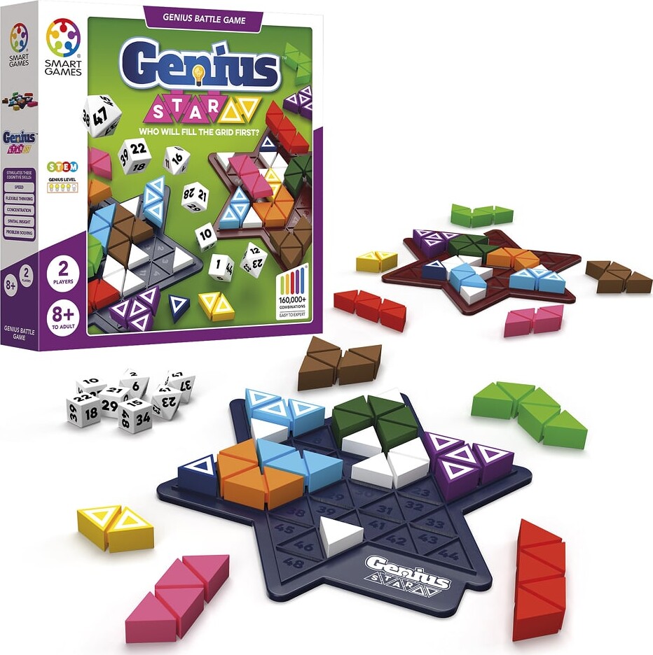 Smart Games: Genius Star (Nordisk) (SG2538)