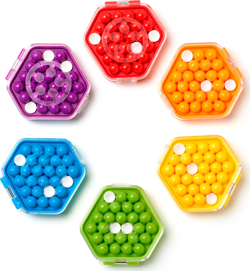 Smartgames: Iq Mini Hexpert - Assorteret