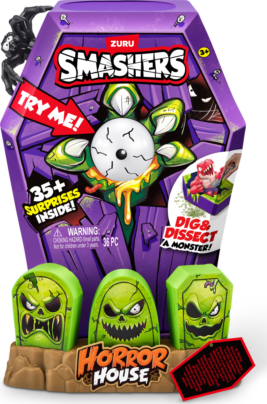 Zuru - Smashers - Horror House - Over 35 Overraskelser - S1