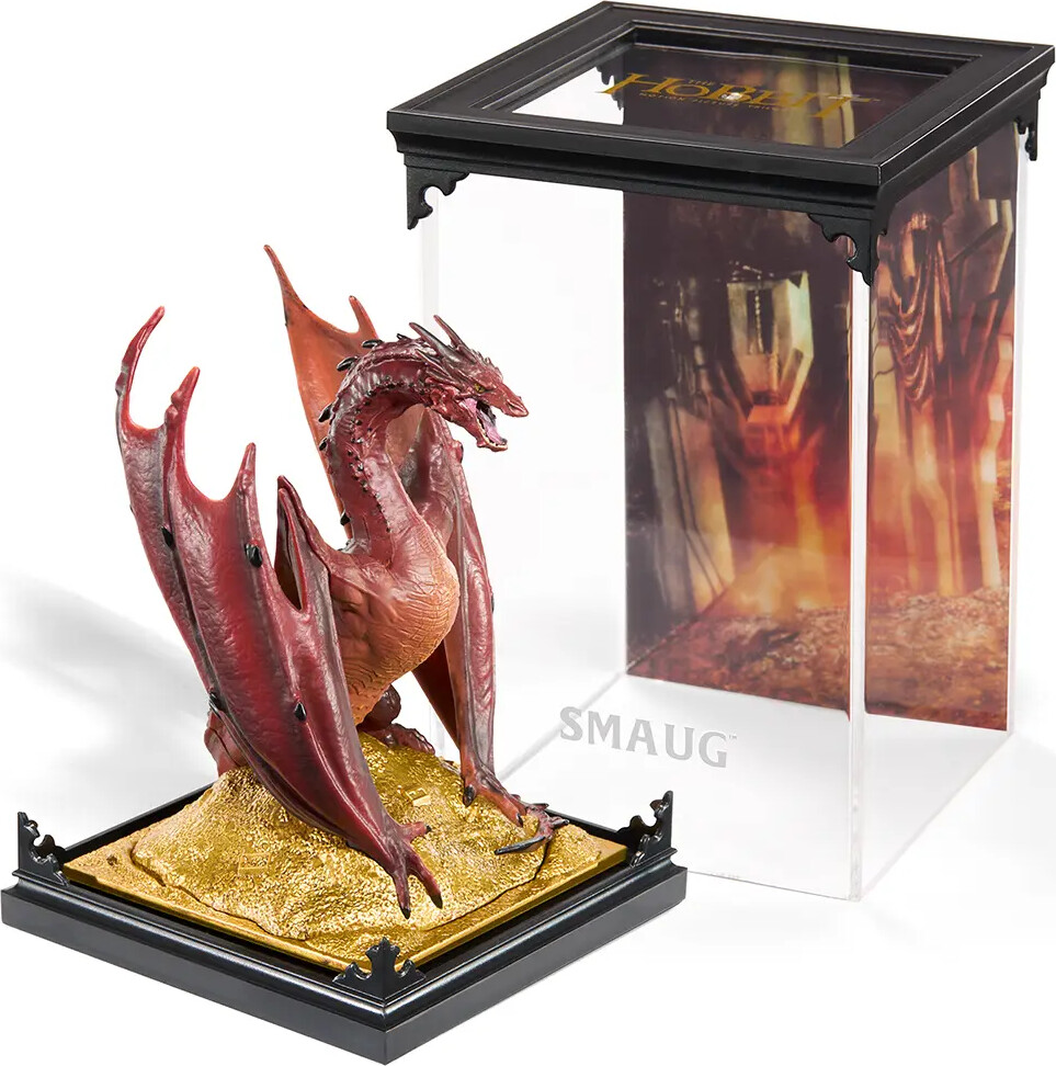 Noble Collection Smaug Diorama - Hobbitten Bilbo - Samlerfigur