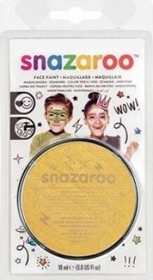 Snazaroo - Ansigtsmaling - Guld - 18 Ml