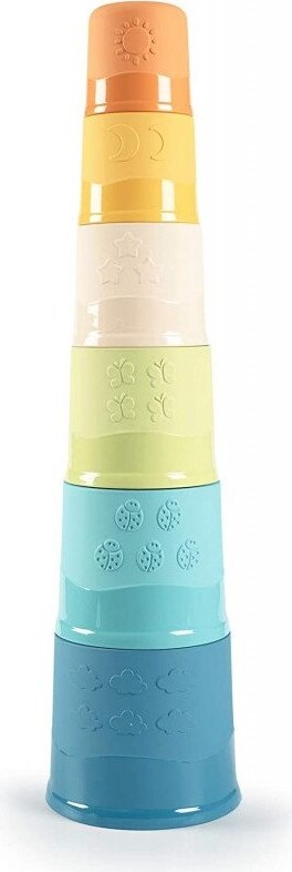 Smoby Green - Stabeltårn Til Baby - Plastik - 6 Dele