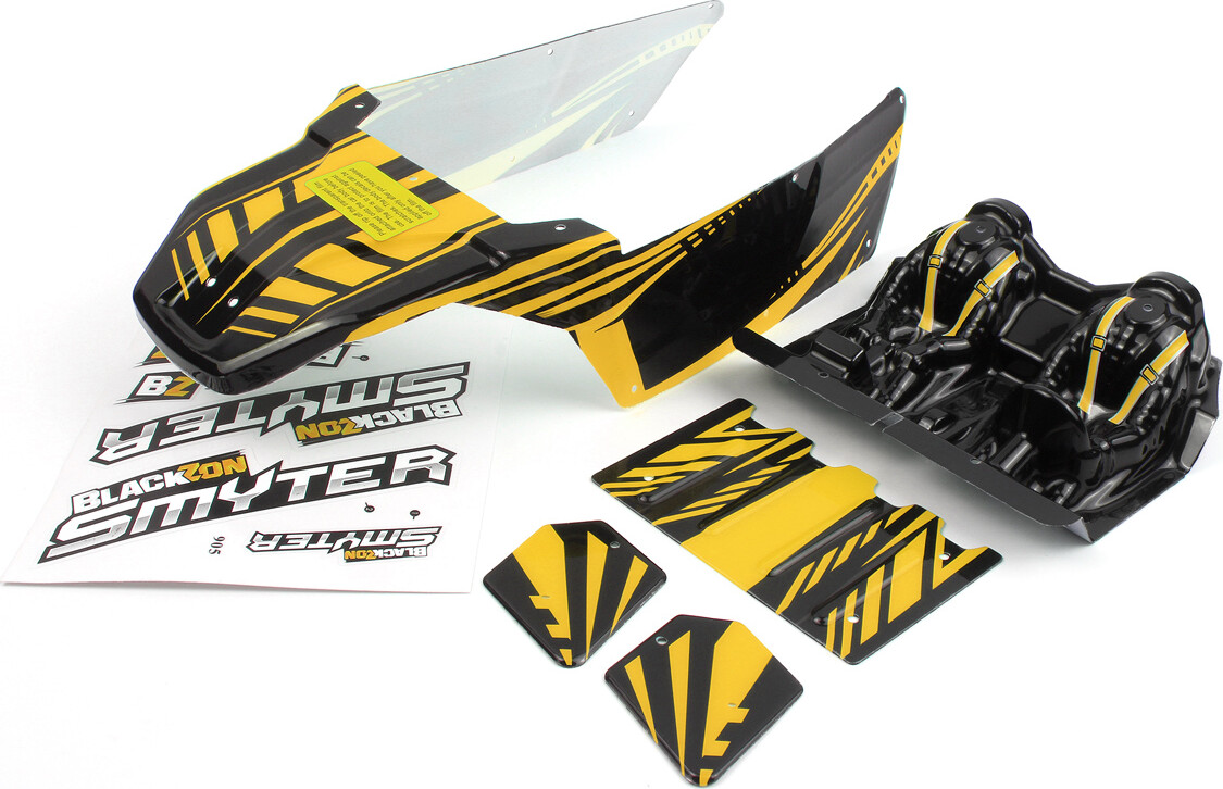 Smyter Db Body (black/yellow) - 540264 - Blackzon