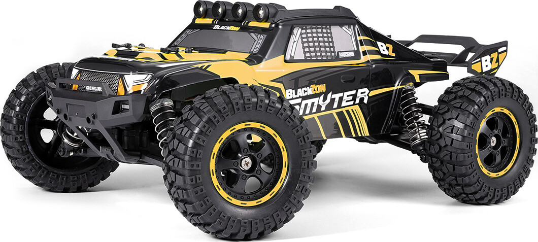 Blackzon Smyter DT 1/12 4WD elektrisk ørkenbil - gul (540226)