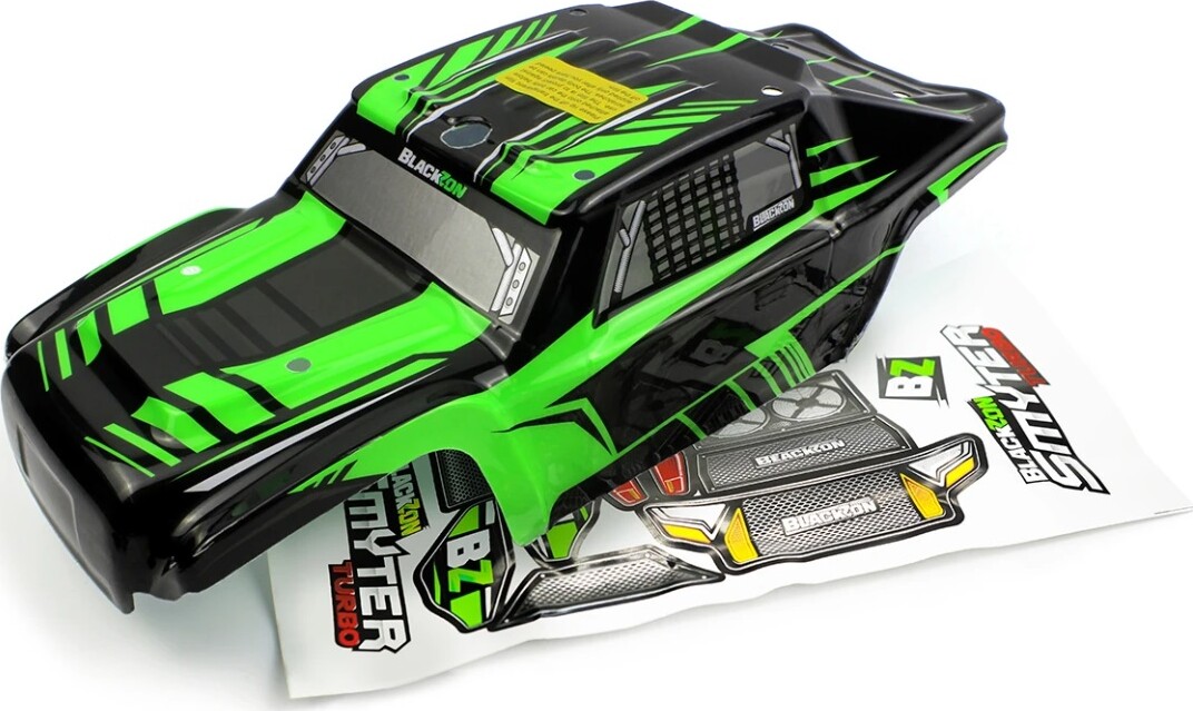 Smyter Dt Turbo Body (green/black) - 540234 - Blackzon