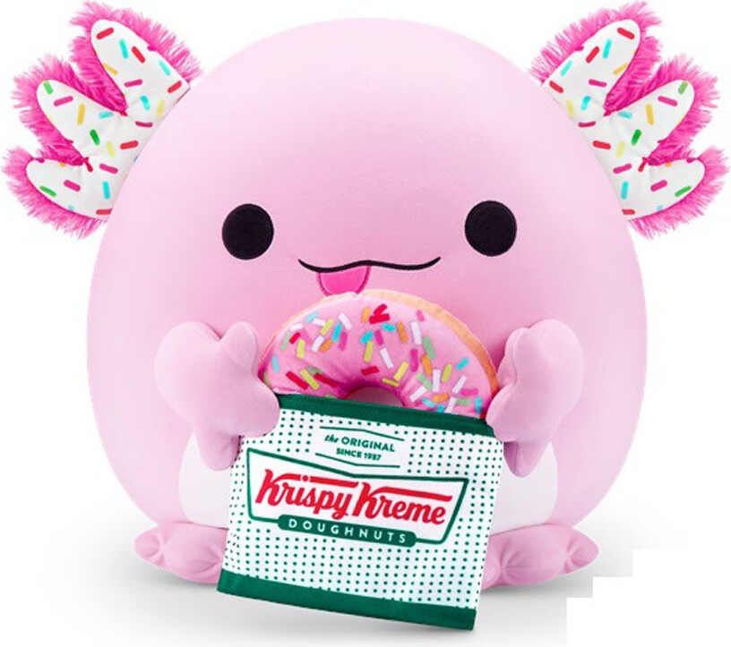 Snackles Bamse - Krispy Kreme Axolotl Abbie - 20 Cm
