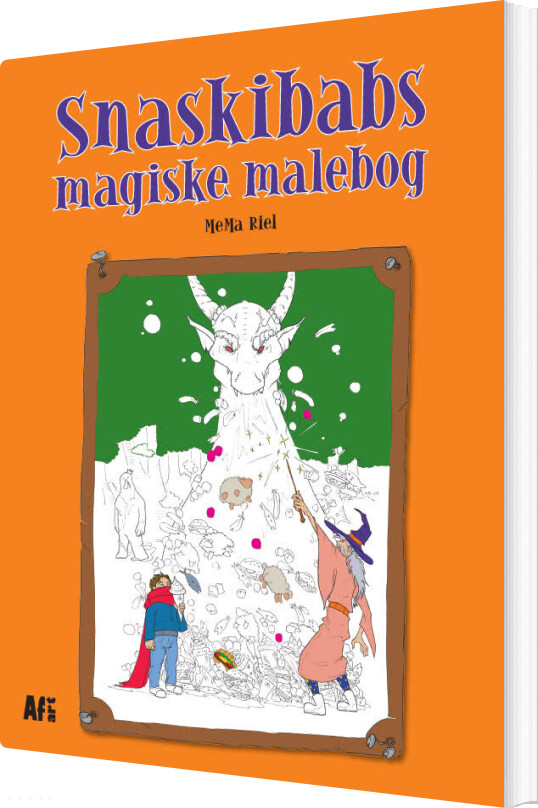 Snaskibabs Magiske Malebog - Mema Riel - Bog