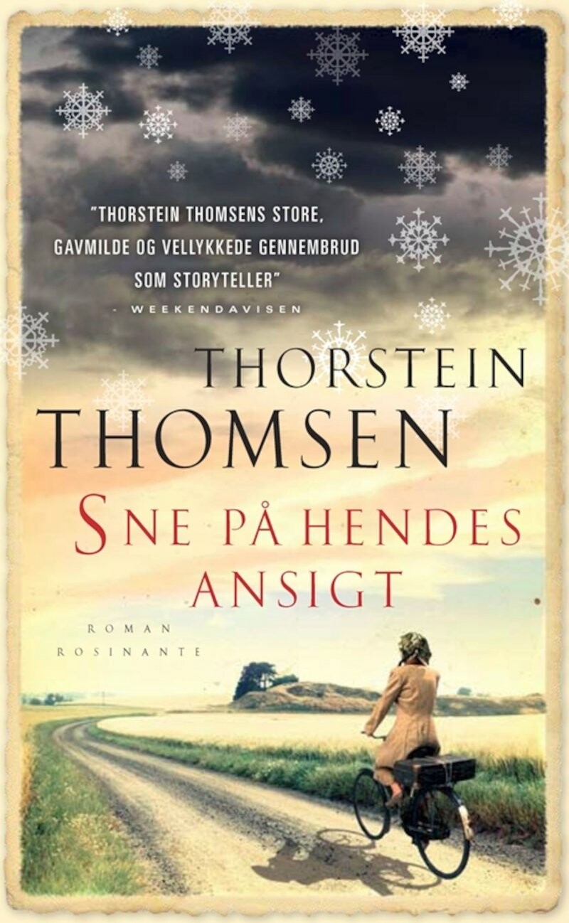 Billede af Sne På Hendes Ansigt - Thorstein Thomsen - Bog