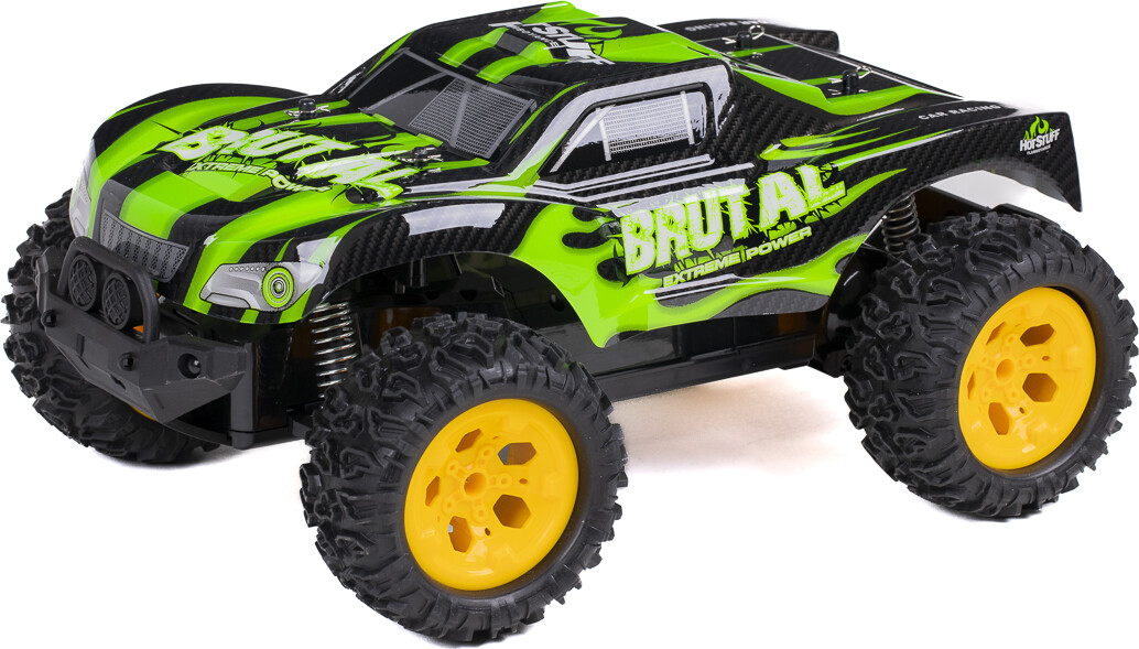 Sneak Brutal R/c 1:12, 2,4ghz, 7,4v 500mah, Green - Tec-toy