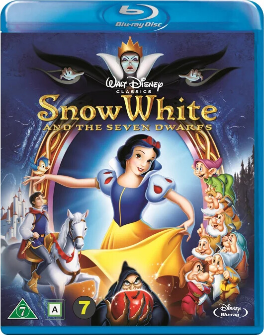 Snehvide Og De Syv Små Dværge / Snow White And The Seven Dwarfs - Disney - Blu-Ray