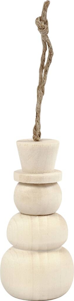 Snemand - H 7,8 Cm - ø 3,3 Cm - 1 Stk. billede