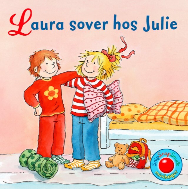 Snip Snap Snude: Laura Sover Hos Julie - 12 Stk. - Liane Schneider - Bog