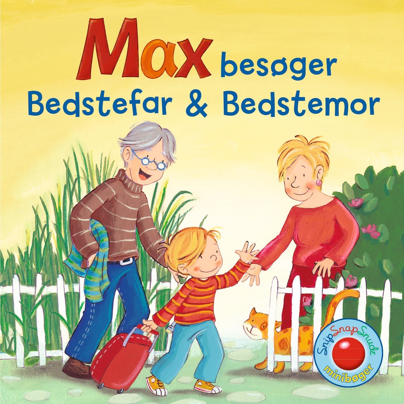 Snip Snap Snude: Max Besøger Bedstefar Og Bedstemor - 12 Stk. - Bog