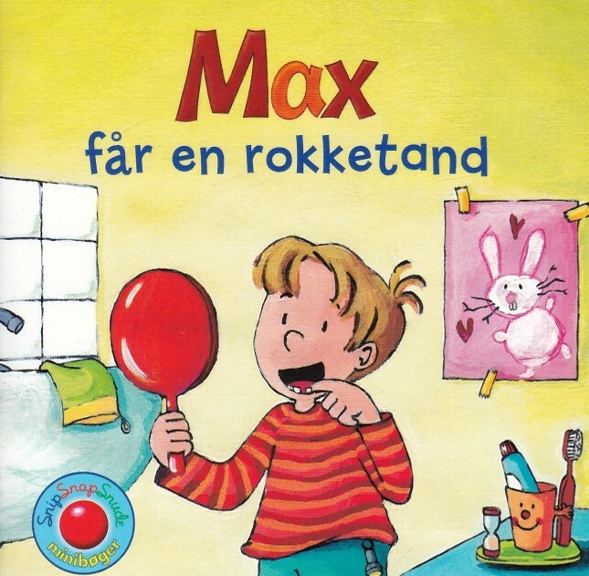 Snip Snap Snude: Max Har En Rokketand - 12 Stk. - Bog