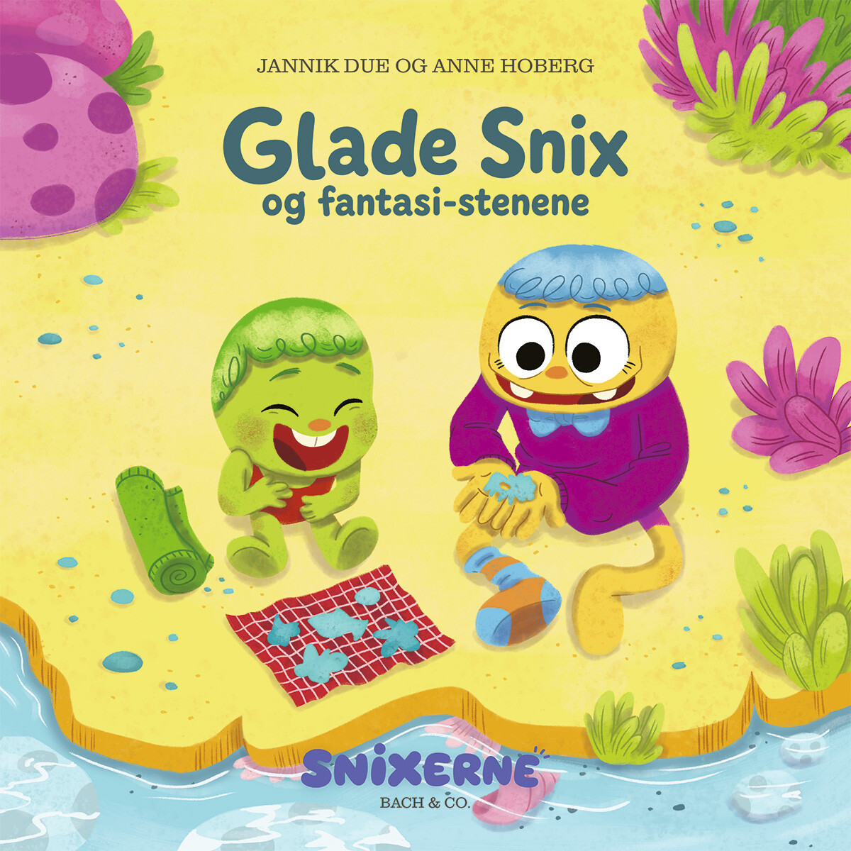 Snixerne - Glade Snix Og Fantasi-stenene - Jannik Due - Bog