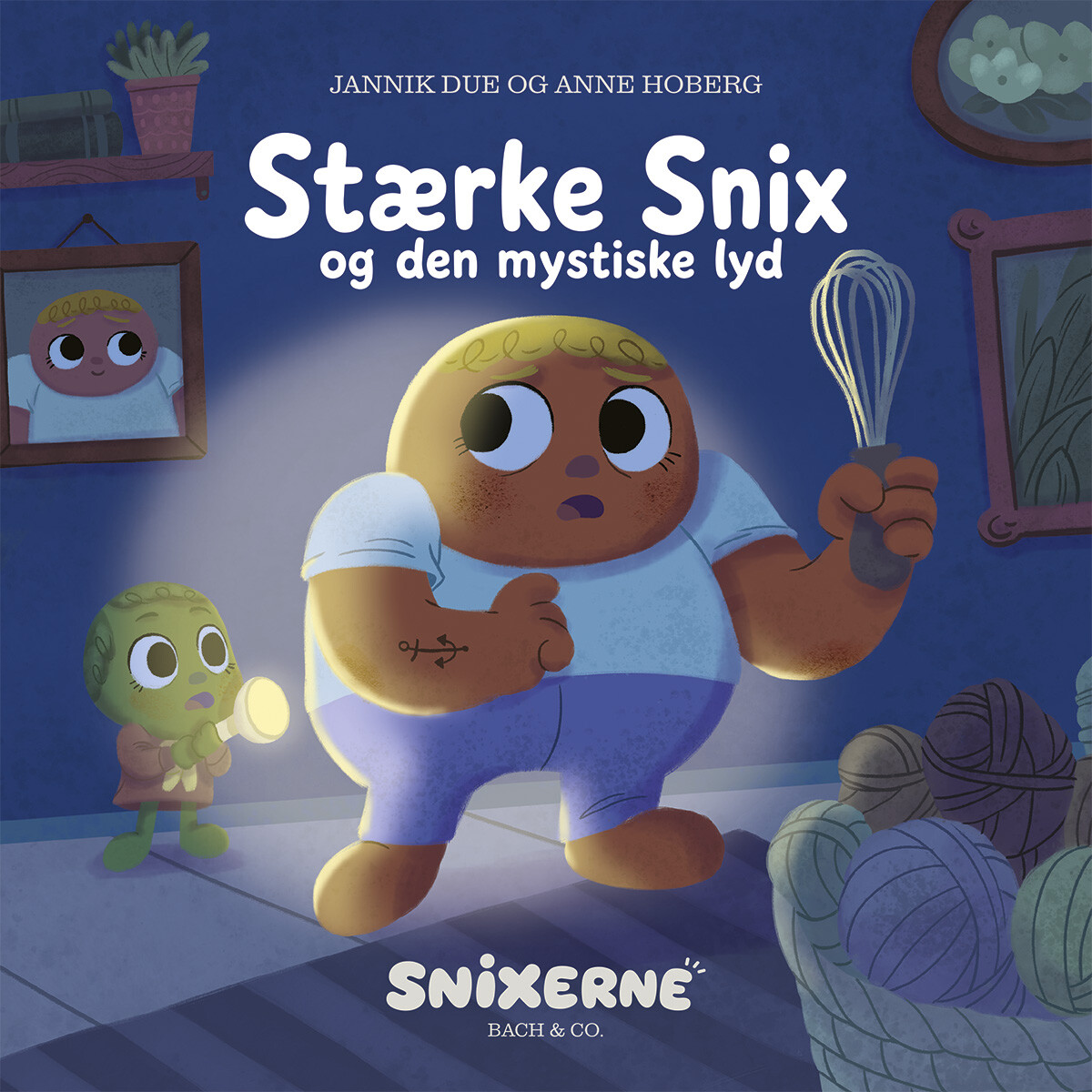 Snixerne - Stærke Snix Og Den Mystiske Lyd - Jannik Due - Bog