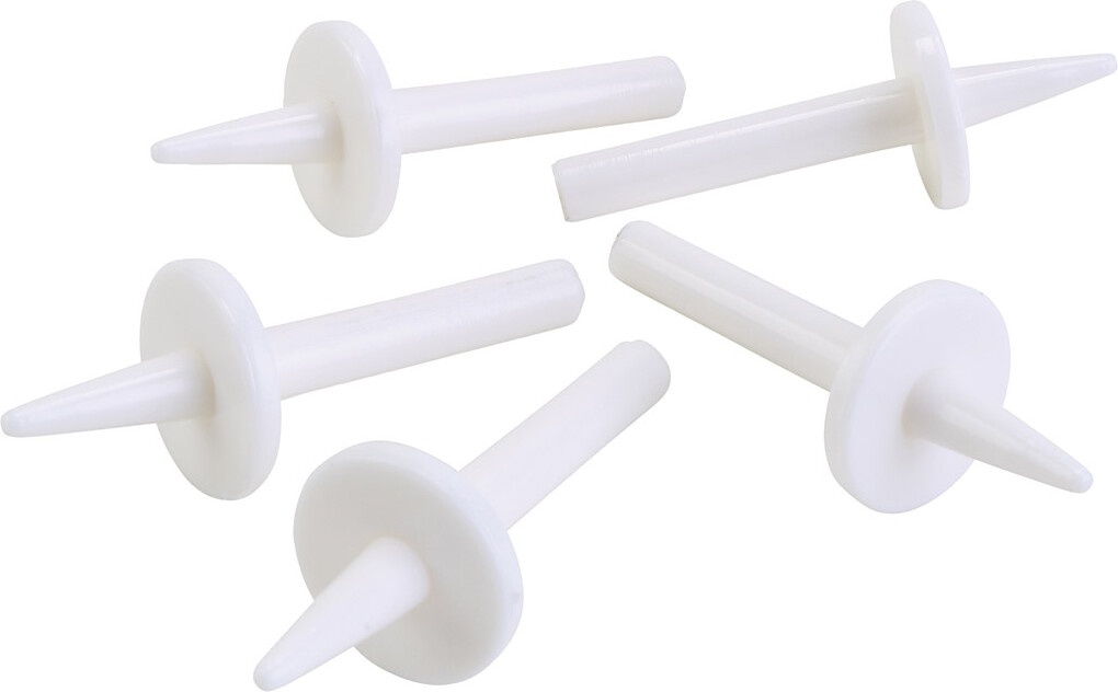 Snurretop-baser - H 4 - ø 1,5 Cm - 100 Stk.