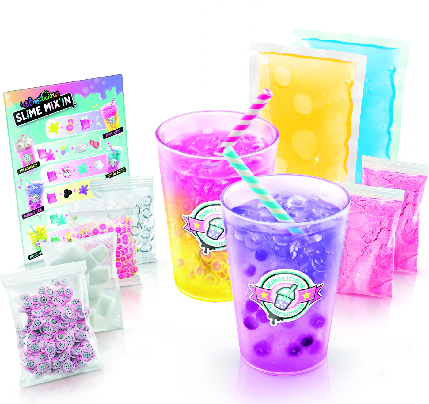 Canal Toys - So Slime - Slimelicious Slime Mix'in Sæt - 2-pak