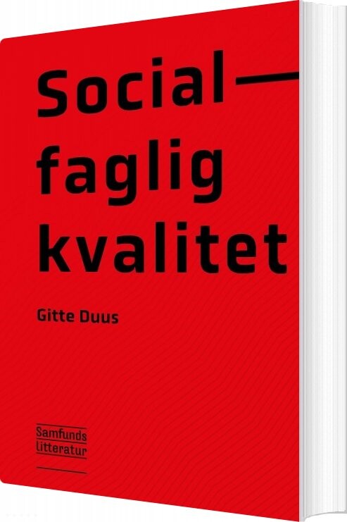Billede af Socialfaglig Kvalitet - Gitte Duus - Bog