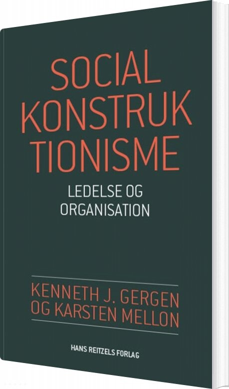 Billede af Socialkonstruktionisme - Ledelse Og Organisation - Kenneth J. Gergen - Bog