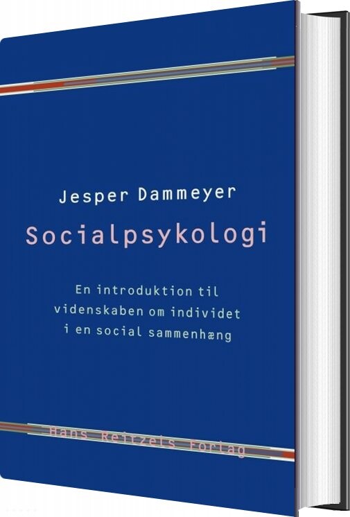 Billede af Socialpsykologi - Jesper Dammeyer - Bog