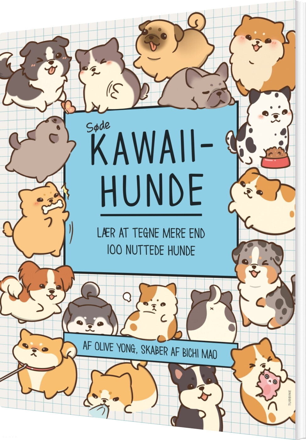 Søde Kawaii-hunde - Olive Yong - Bog