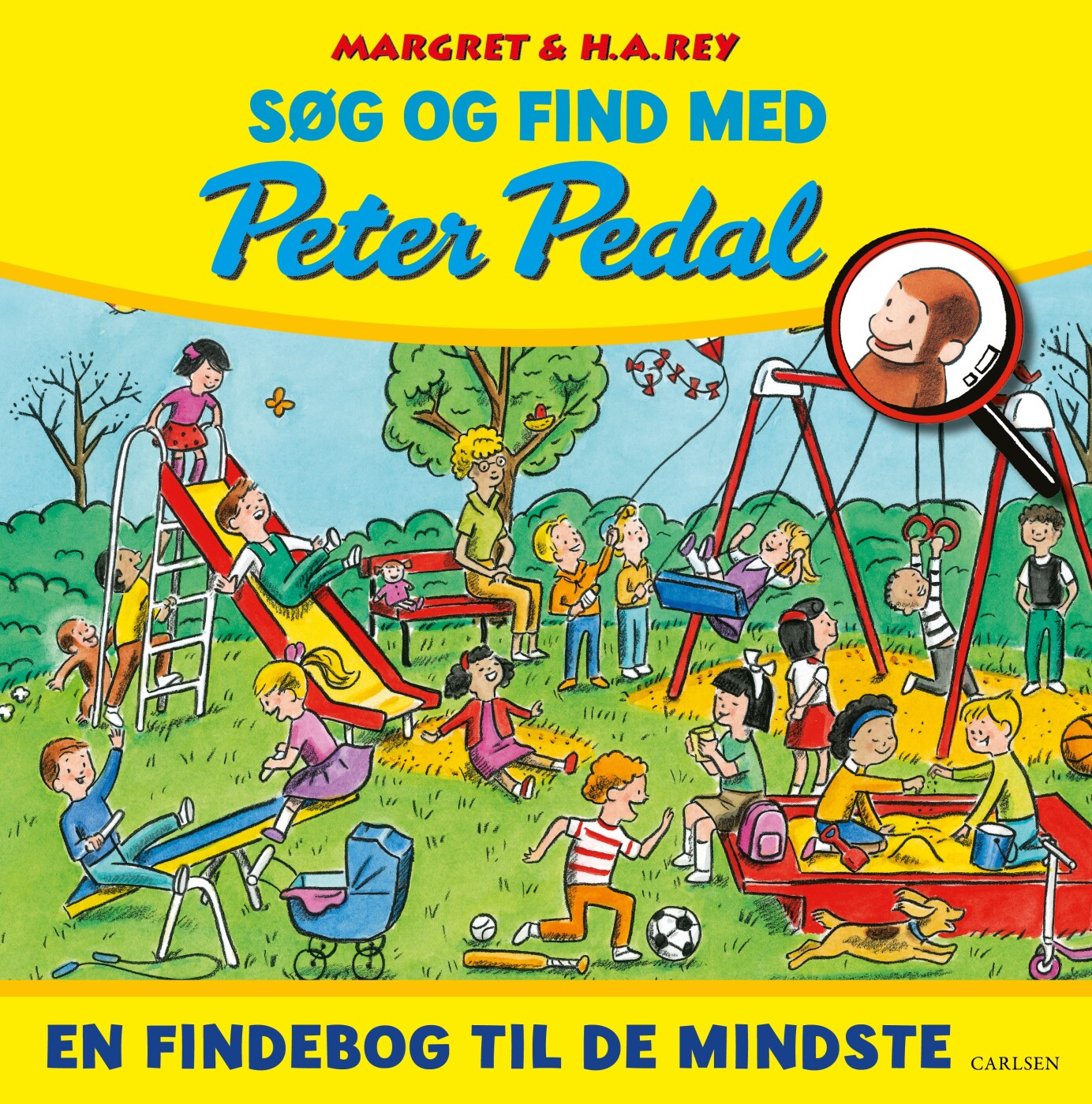 Søg Og Find Med Peter Pedal - En Findebog Til De Mindste - H. A. Rey - Bog