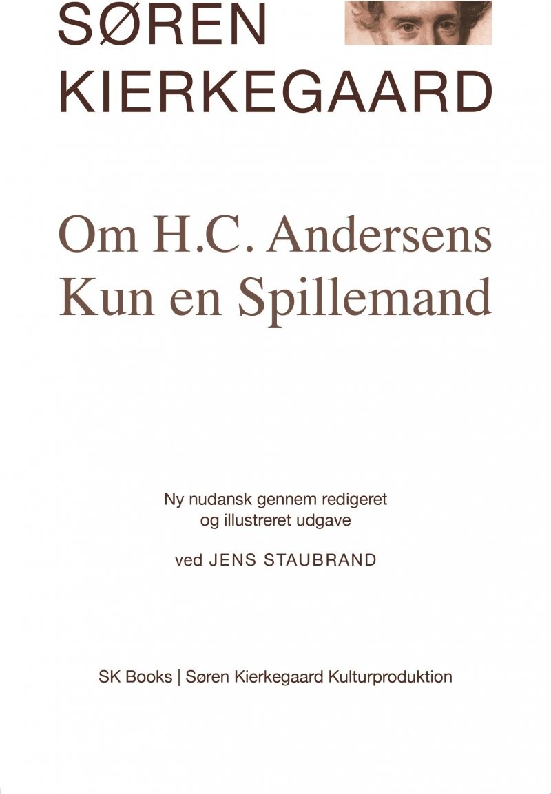 Om H.c. Andersens Kun En Spillemand - Søren Kierkegaard - Bog