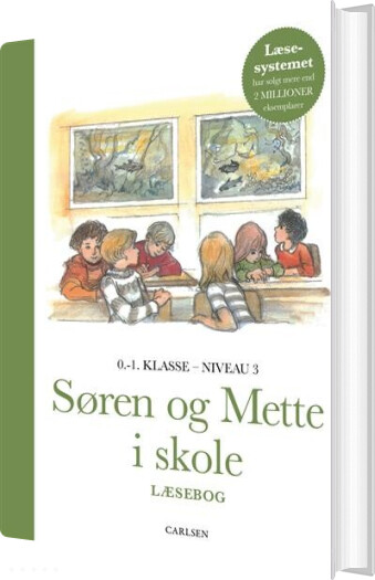Søren Og Mette I Skole (læsebog 3, 0.-1. Klasse) - Knud Hermansen - Bog
