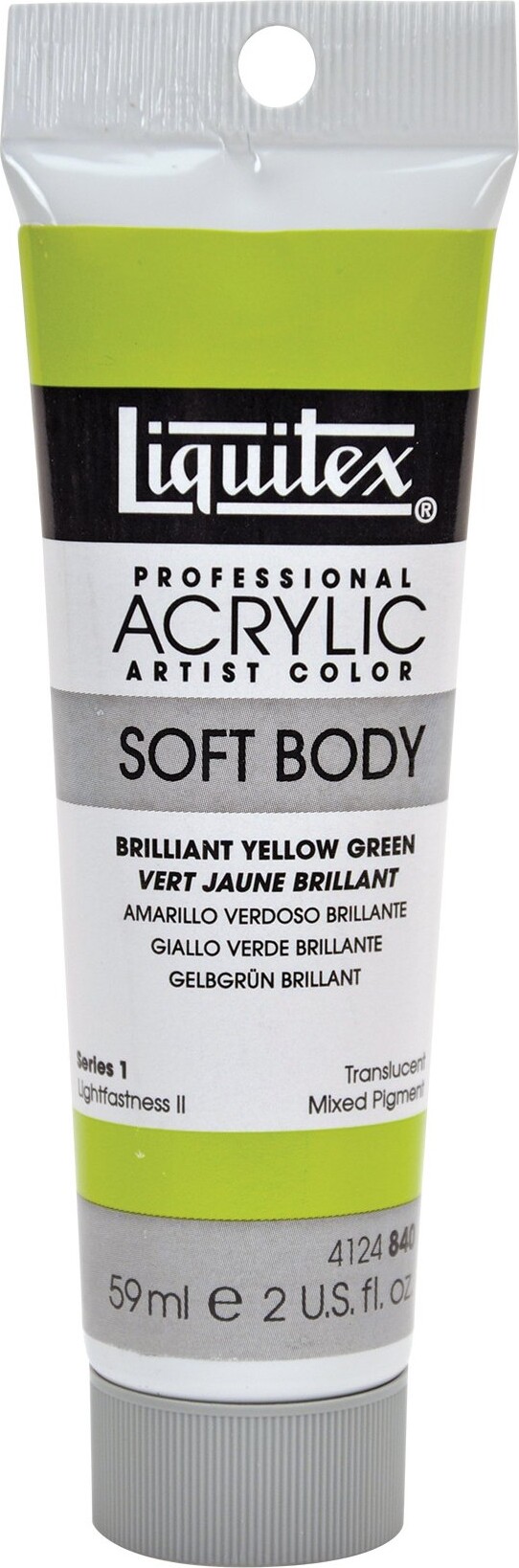 Liquitex - Akrylmaling - Soft Body - Brilliant Yellow Green 59 Ml