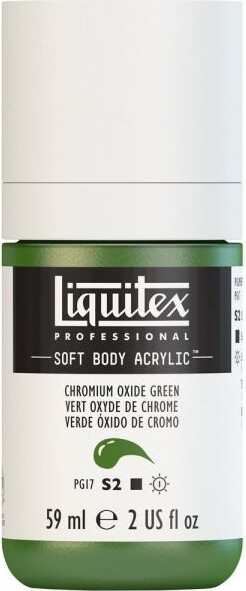Liquitex - Akrylmaling - Soft Body - Chromium Oxide Green 59 Ml