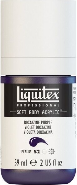 Liquitex - Akrylmaling - Soft Body - Dioxazine Purple 59 Ml