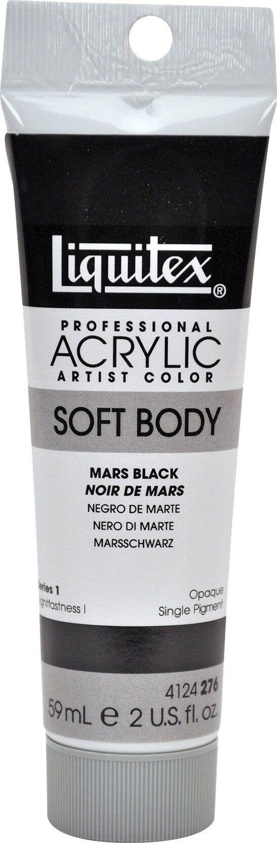 Liquitex - Akrylmaling - Soft Body - Mars Black 59 Ml