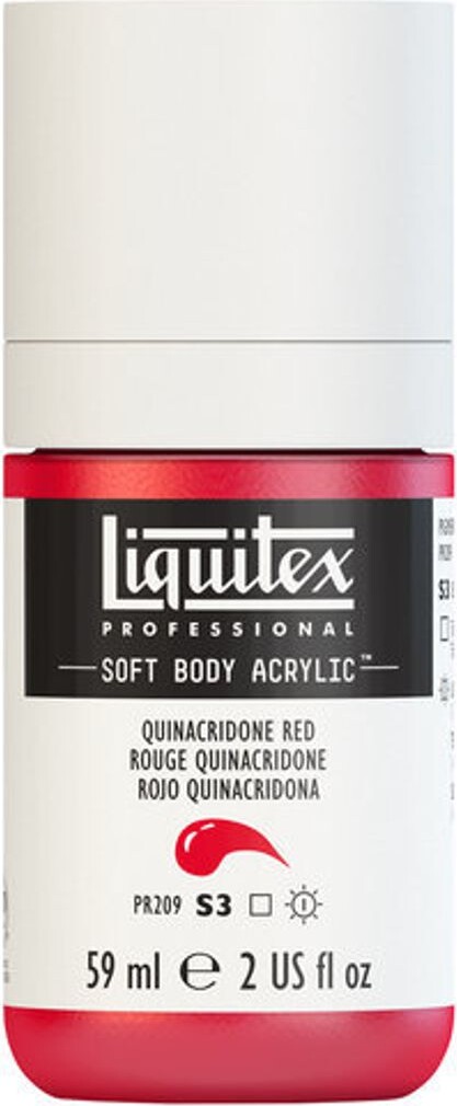 Liquitex - Akrylmaling - Soft Body - Quinacridone Red 59 Ml