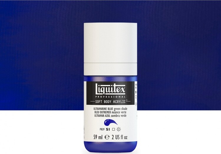 Liquitex - Akrylmaling - Ultramarine Blue - Green Shade 59 Ml