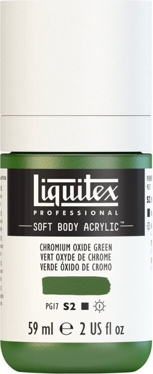 Billede af Liquitex - Akrylmaling - Soft Body - Chromium Oxide Green 946 Ml