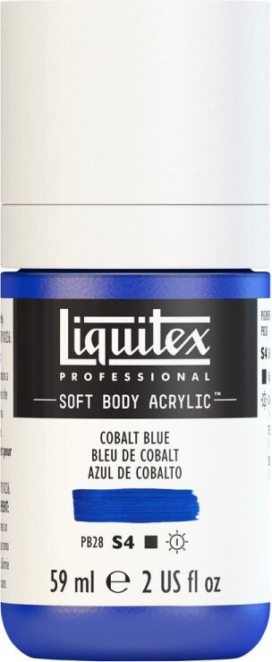 Liquitex - Akrylmaling - Soft Body - Cobalt Blue 946 Ml