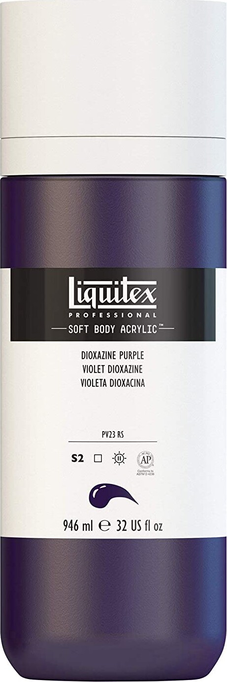 Liquitex - Akrylmaling - Soft Body - Dioxazine Purple 946 Ml