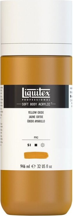 Se Liquitex - Akrylmaling - Soft Body - Yellow Oxide 946 Ml hos Gucca.dk