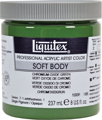 Liquitex - Akrylmaling - Soft Body - Chromium Oxide Green 237 Ml