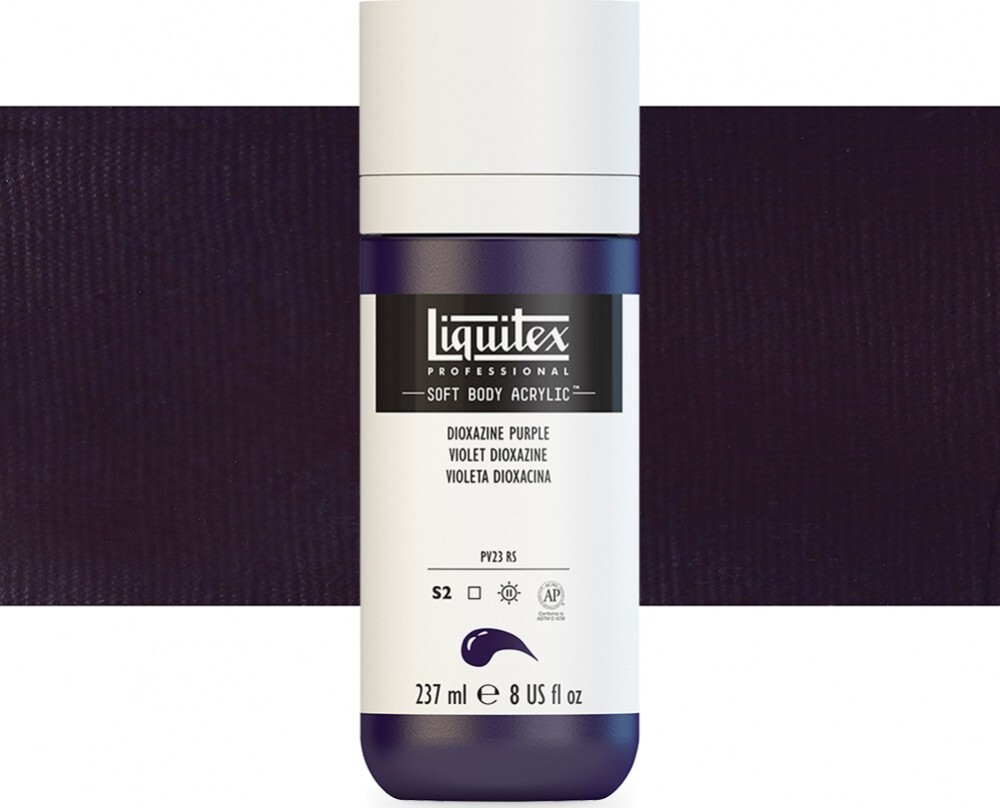 Liquitex - Soft Body Akrylmaling - Dioxazine Purple 237 Ml