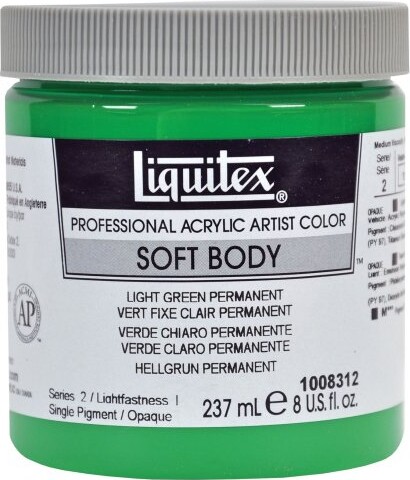 Liquitex - Soft Body Akrylmaling - Lysegrøn 237 Ml