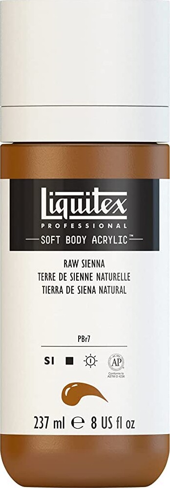 Liquitex - Soft Body Akrylmaling - Raw Sienna 237 Ml